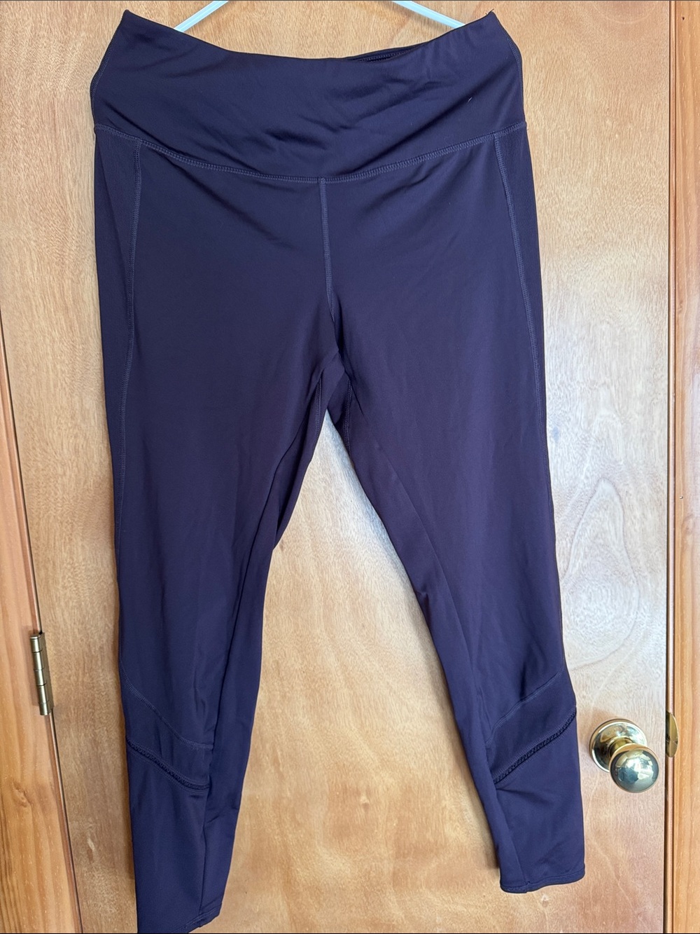 Tangerine Purple Active Leggings